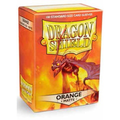 Dragon Shield Box of 100 Matte Orange